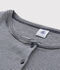 Iconisch gestreept katoenen Dames cardigan blauw/wit