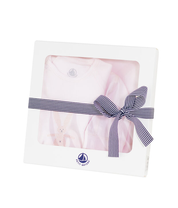 Geschenkdoos met 3 uniseks babystukken multicouleur