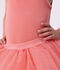 Halflange kinderrok van effen tule FLAMAND