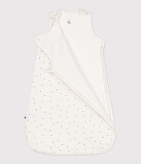 Babyslaapzak van bedrukt katoen TOG 0,5 wit MARSHMALLOW/blauw ALASKA