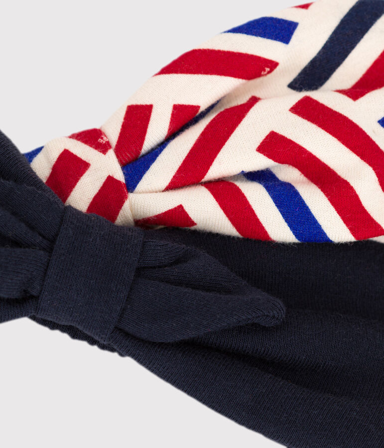 Lot de 2 bandeaux imprim&eacute; b&eacute;b&eacute; variante 1