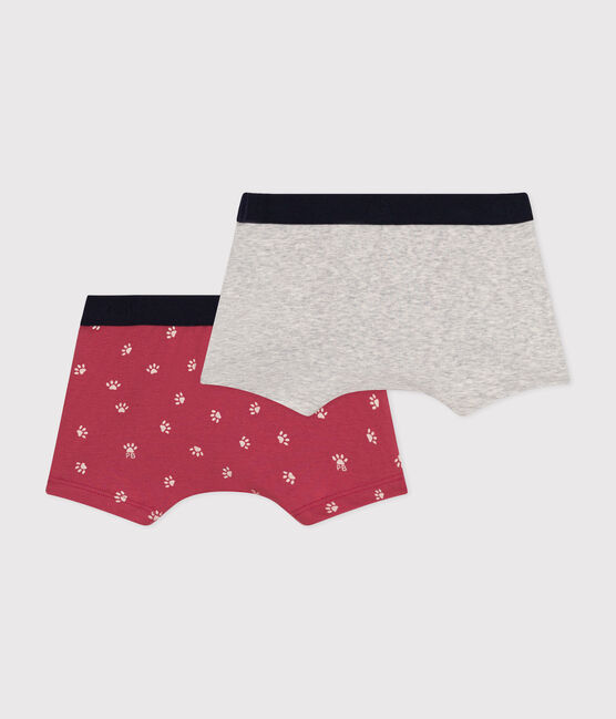 Pack van 2 katoenen jongensboxershorts variante 6