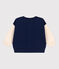 Teddy in molton voor baby's blauw MEDIEVAL/ AVALANCHE