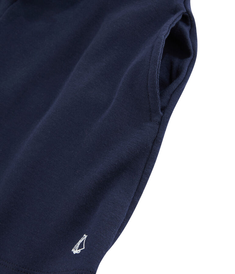 Mesh bermuda voor meisjes blauw