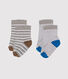 Lot de 2 paires de chaussettes bébé garçon