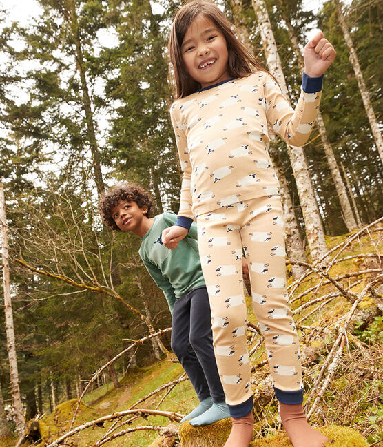 Pyjama ajusté  en coton enfant TRENCH/ MULTICO