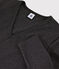 T-shirt iconique col V Femme gris CITY CHINE