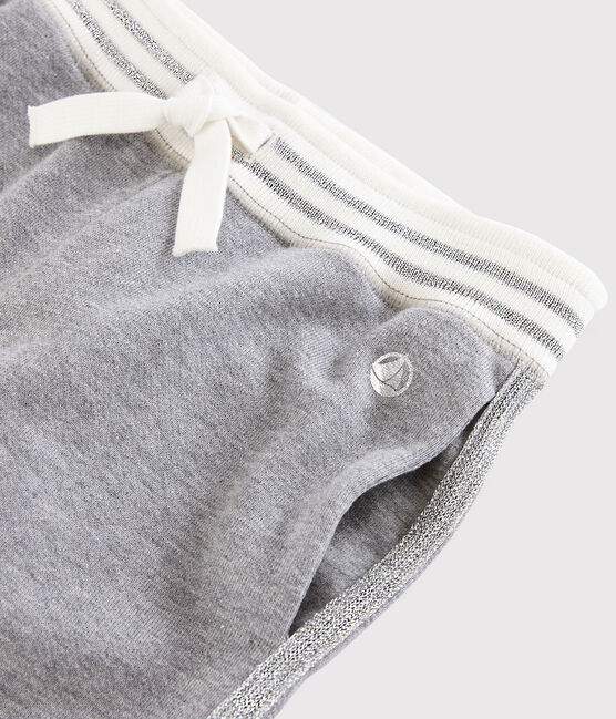 Pantalon de sport enfant fille gris SUBWAY CHINE