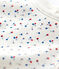 Katoenen blouse baby. wit MARSHMALLOW/wit MULTICO