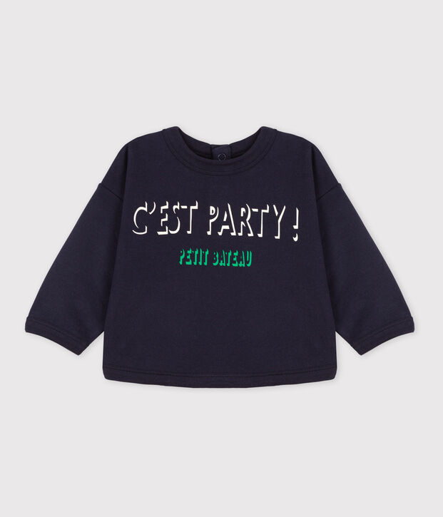 Sweatshirt van katoen voor baby's SMOKING