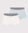 Set van 2 boxershorts voor jongens met sterretjes in katoen variante 1
