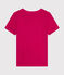 L'Iconique, T-shirt voor dames in linnen roze DELHI