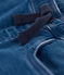 Broek in denim voor jongens, regular fit blauw DENIM BLEU DELAVE
