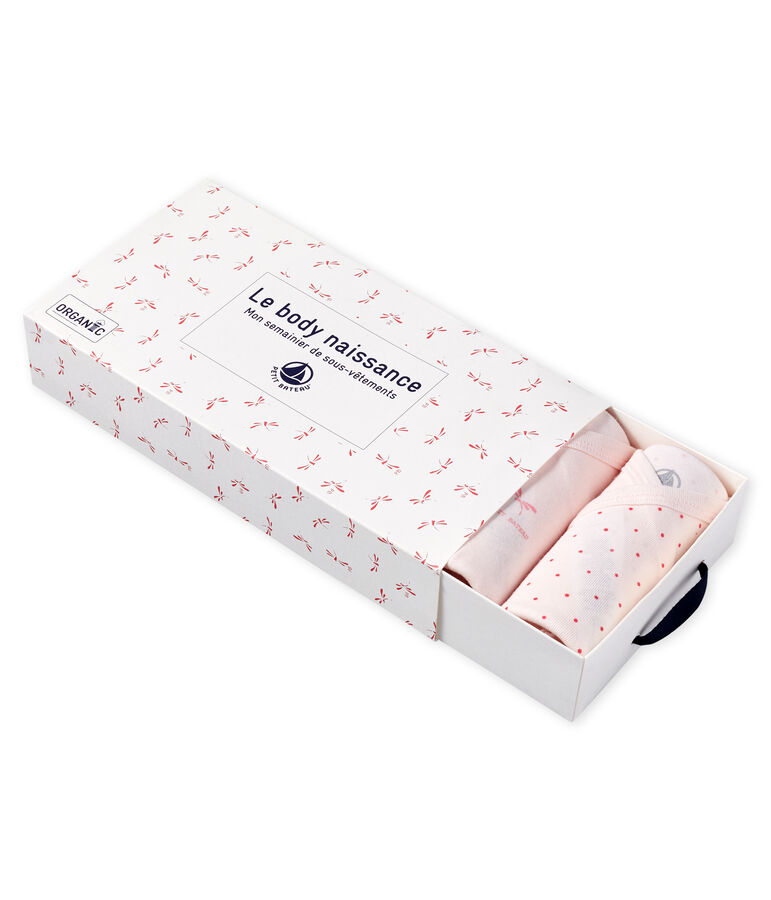 Set van 5 rompertjes pasgeborenen lange mouwen baby multicouleur