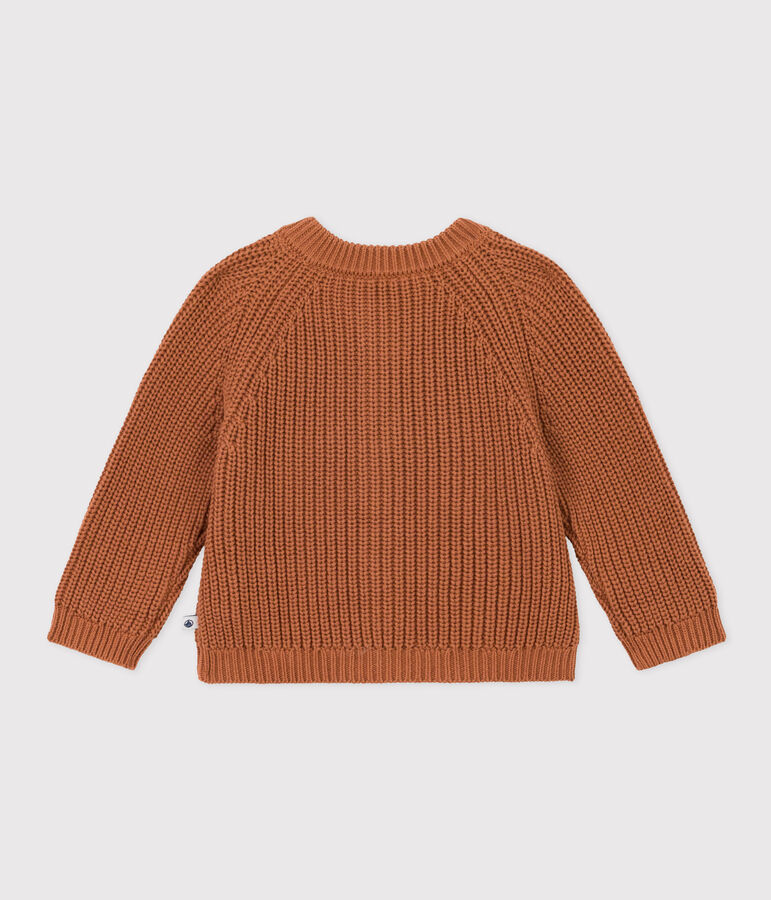 Cardigan en tricot de coton b&eacute;b&eacute; ALEZAN