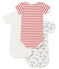 Set van 3 body's met korte mouwen voor babyjongens variante 1