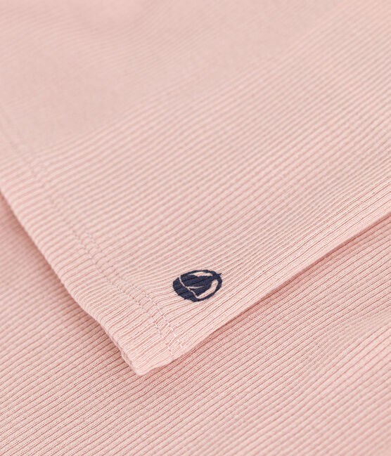 Pyjama short et débardeur uni en coton et lyocell enfant rose SALINE