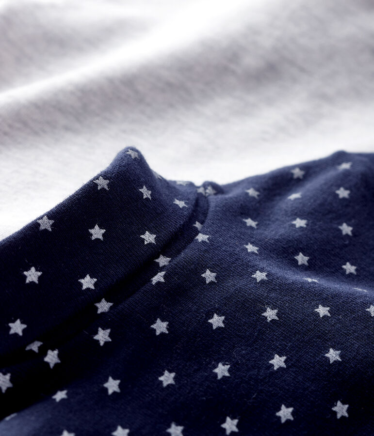 Set van 2 rompertjes met lange mouwen voor babymeisjes multicouleur