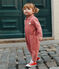 Lang pakje van fleece voor baby's roze ROSEWOOD