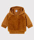 Sweatshirt à capuche bébé garçon en sherpa