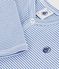 Pyjama b&eacute;b&eacute; en coton &agrave; rayures milleraies bleu/blanc