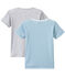 Lot de 2 t-shirts garçon manches courtes blanc LOT
