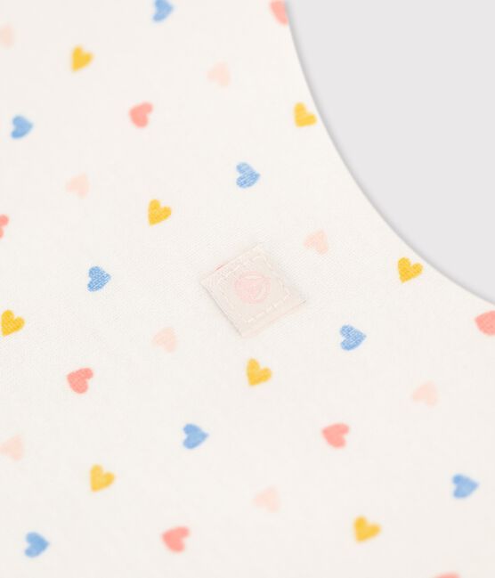 Gigoteuse bébé en coton biologique blanc MARSHMALLOW/blanc MULTICO