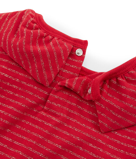 T-shirt met lange mouwen rood TERKUIT/geel OR
