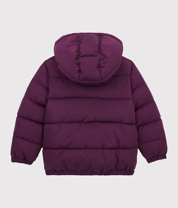 Donsjack kinderen jongens purper