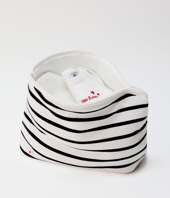 Tas in marinestijl wit MARSHMALLOW/blauw SMOKING
