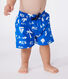 Zwemshort voor baby's met strandprint