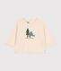 Tee-shirt manches longues en jersey fin bébé