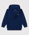 Sweatshirt à capuche enfant fille / garçon bleu MEDIEVAL