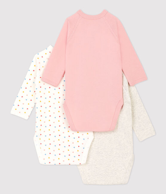 Lot de 3 bodies bébé en coton biologique variante 1