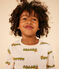 Katoenen kinderpyjama met dierenprint wit AVALANCHE/ MULTICO