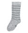Chaussettes hautes chaudes gris SUBWAY/bleu SMOKING