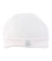 Bonnet de naissance bébé rayé milleraies rose VIENNE/blanc LAIT