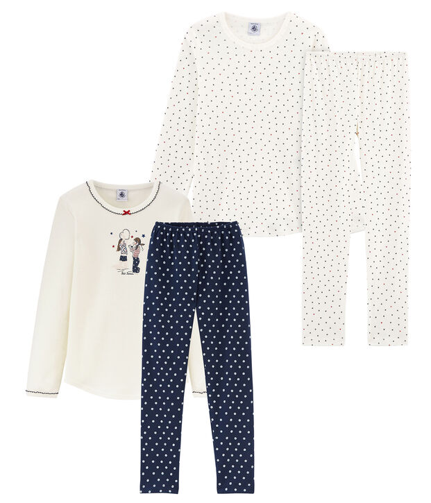 Set met 2 pyjama's voor kleine meisjes multicouleur