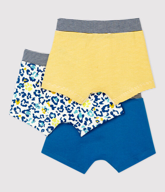 Lot de 3 boxers imprimé panthères petit garçon en coton variante 1