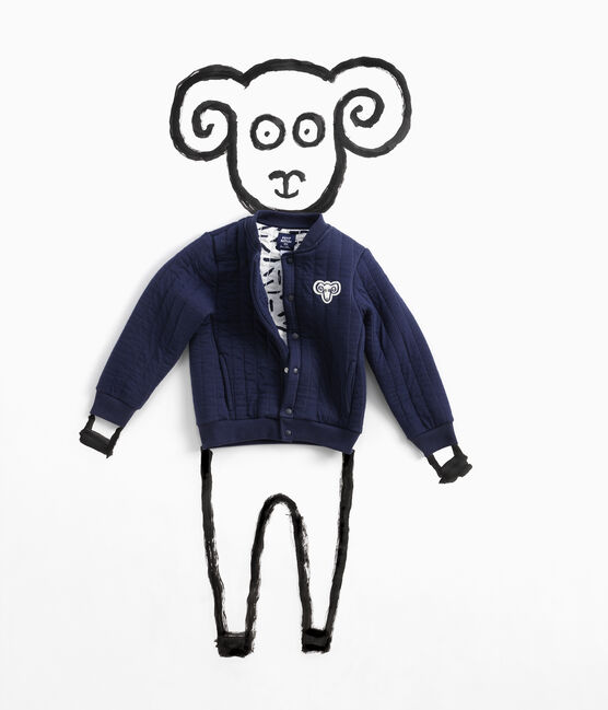 Teddy enfant garçon Jean Jullien bleu SMOKING