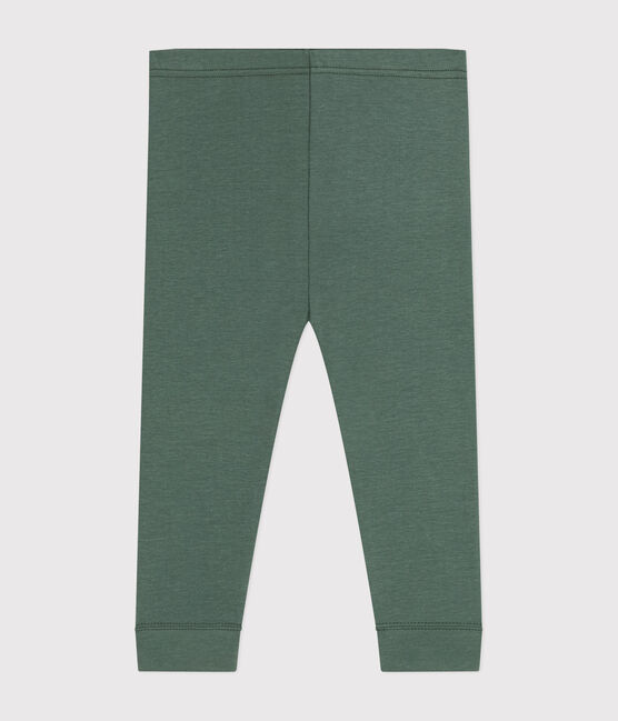 Katoenen legging voor baby's groen CROCO
