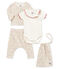 Ensemble 4 pièces bébé fille imprimé variante 1