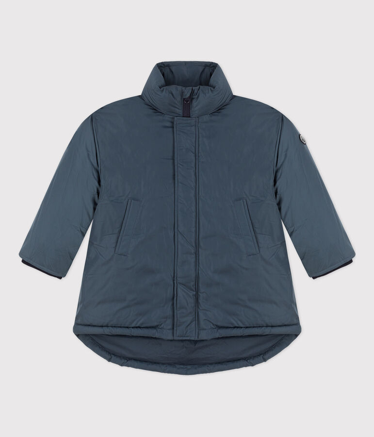 Doudoune mi-longue enfant fille / gar&ccedil;on gris