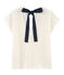 Linnen damesshirt wit MARSHMALLOW