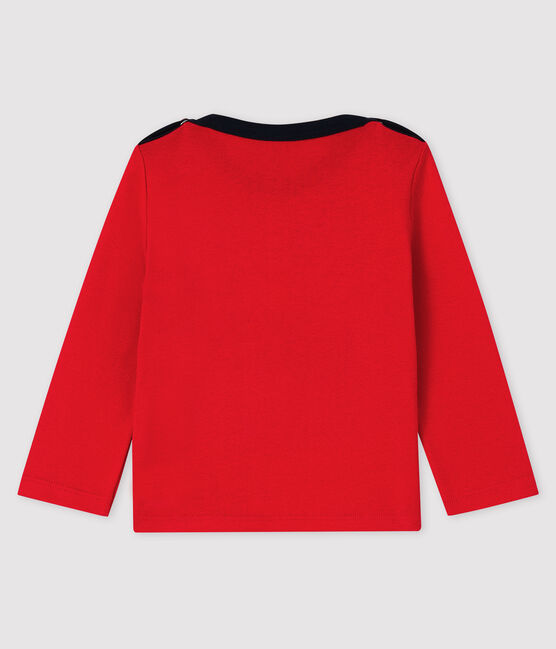 T-shirt baby jongen rood TERKUIT