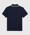 Polo met korte mouwen jongens kinderen blauw SMOKING