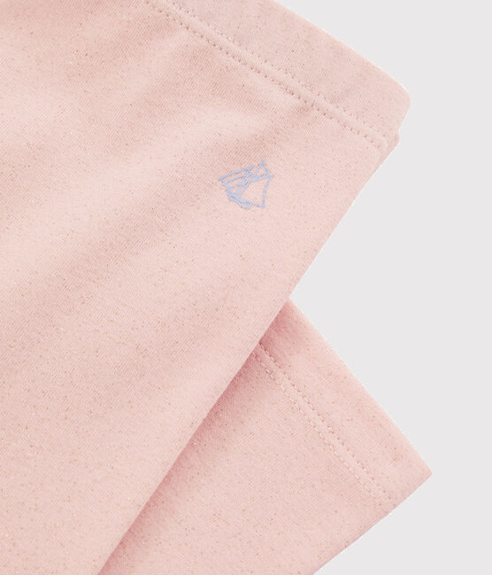 Legging en jersey enfant fille rose MINOIS