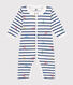 Katoenen babypyjama met kraagje en zonder voetjes - Parijs