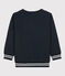 Sweatshirt en molleton enfant garçon bleu SMOKING