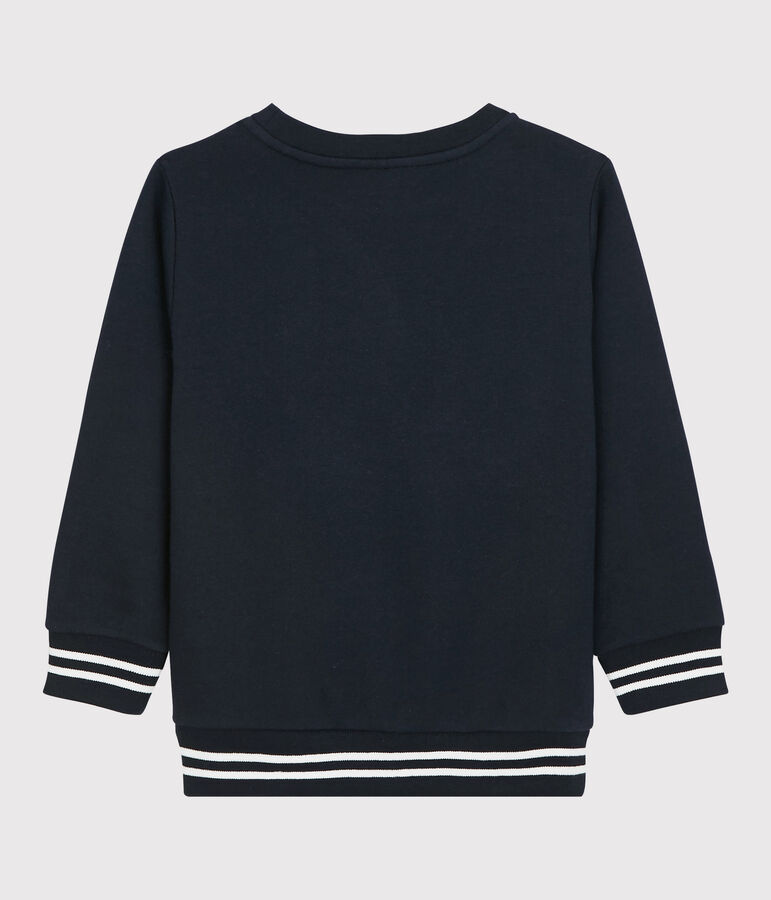 Molton jongens sweatshirt blauw SMOKING
